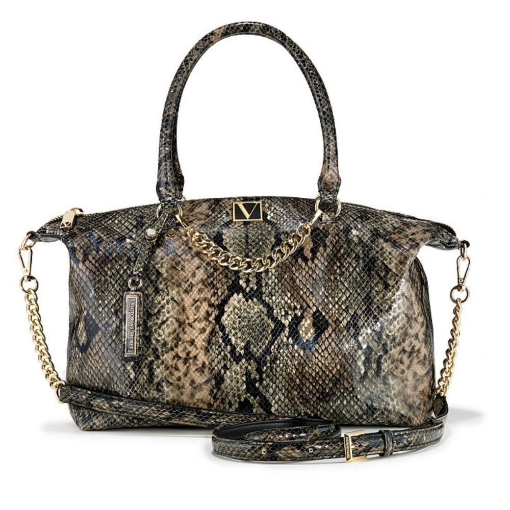 Victoria's Secret slouchy python versatile bag - Picture 3 of 7